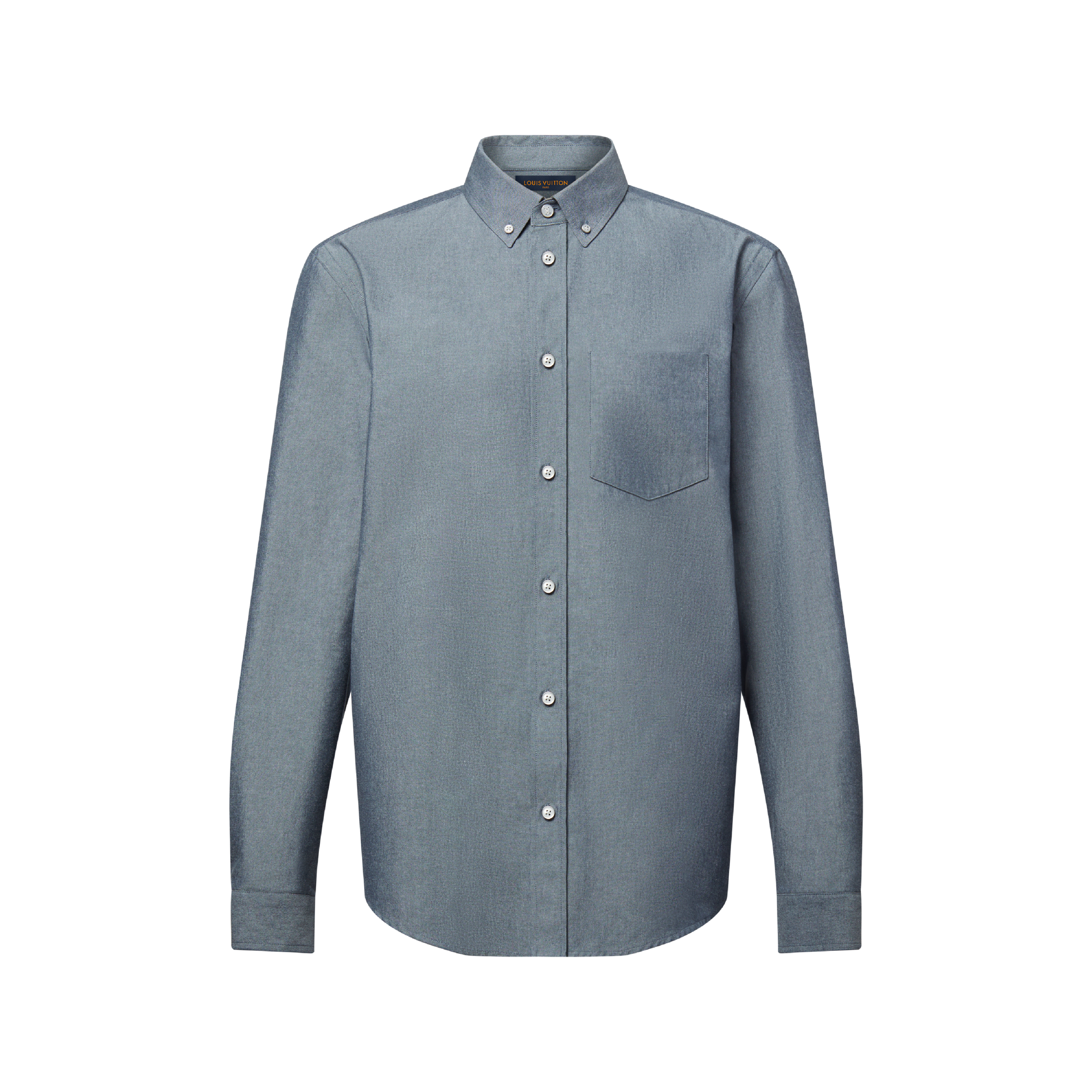 Long-Sleeved Cotton-Silk Crepe Shirt - New - For Men | LOUIS VUITTON ®